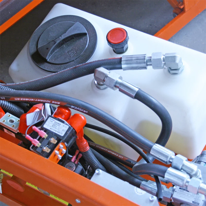 Electrical Lift Platform Battery Powered Lifting Platform Scissor Ladder Work Platform Movable Scaffold Scissors Lift