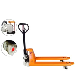 2T 2.5T 3T 5T Hand Pallet Truck Hydraulic Integrated Pump Nylon wheel Manual pallet truck jack