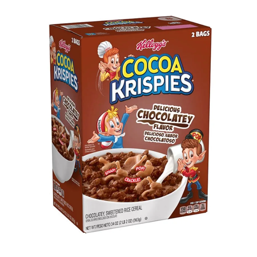 

Kellogg's Cocoa Krispies Cereal 34 oz.