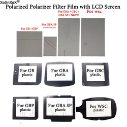 For Gameboy GB GBP GBA SP GBC Back Lit Screen Modify Part Polarizing Film & LCD Screen For WSC Polarized Filter Film Sheet