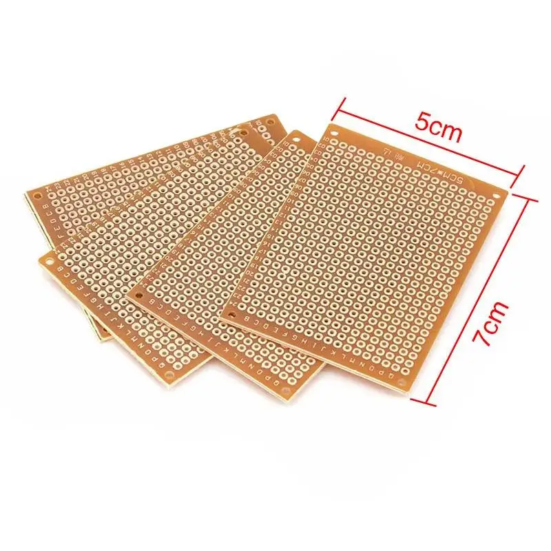10pcs 432 Holes Perfboard Universal Printed Circuit Breadboard PCB Board Prototype Kit Protoboard Circuit Board Breadboards
