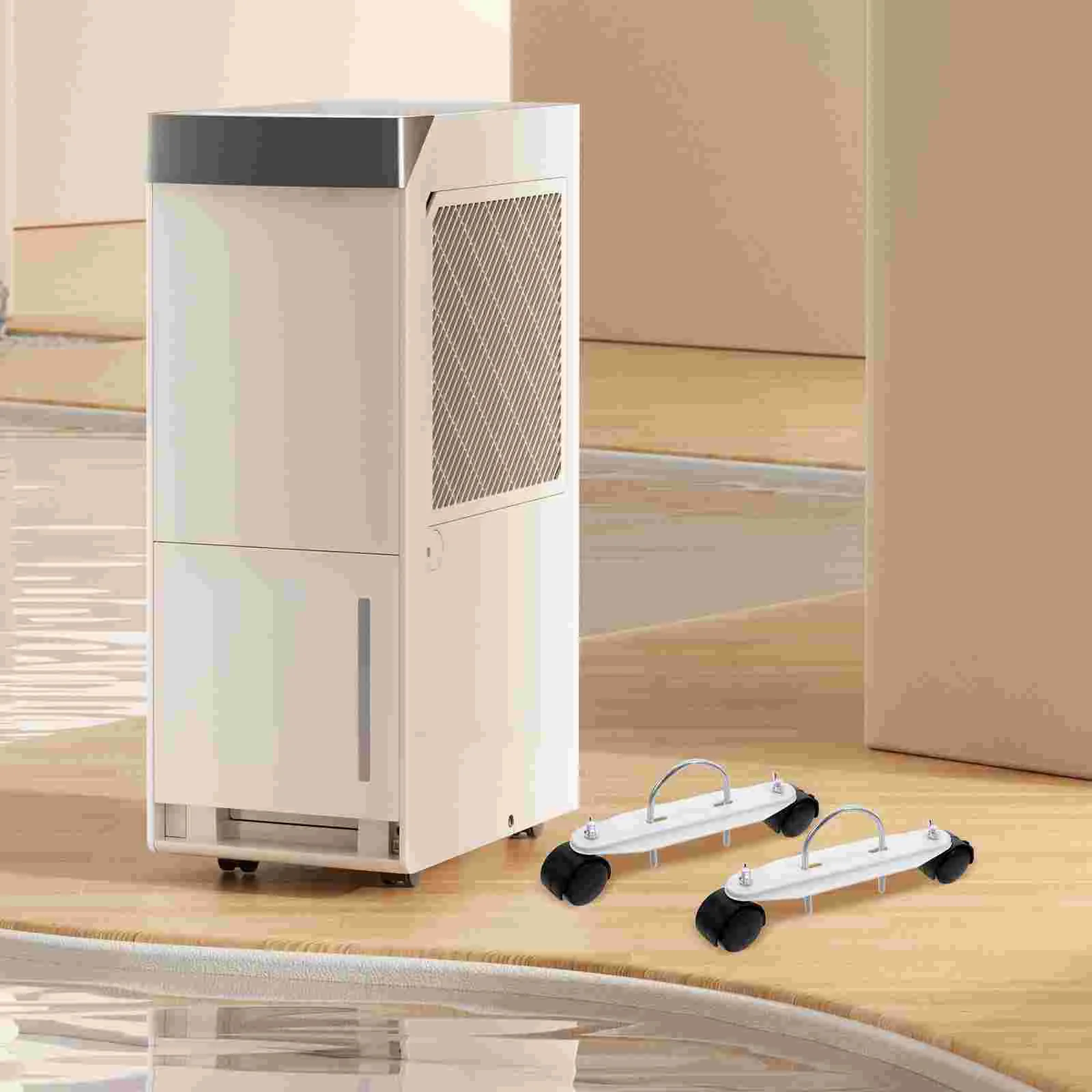 Electric Heating Pulley Portable Heater Caster for Radiators Oil Sturdy Base Heaters