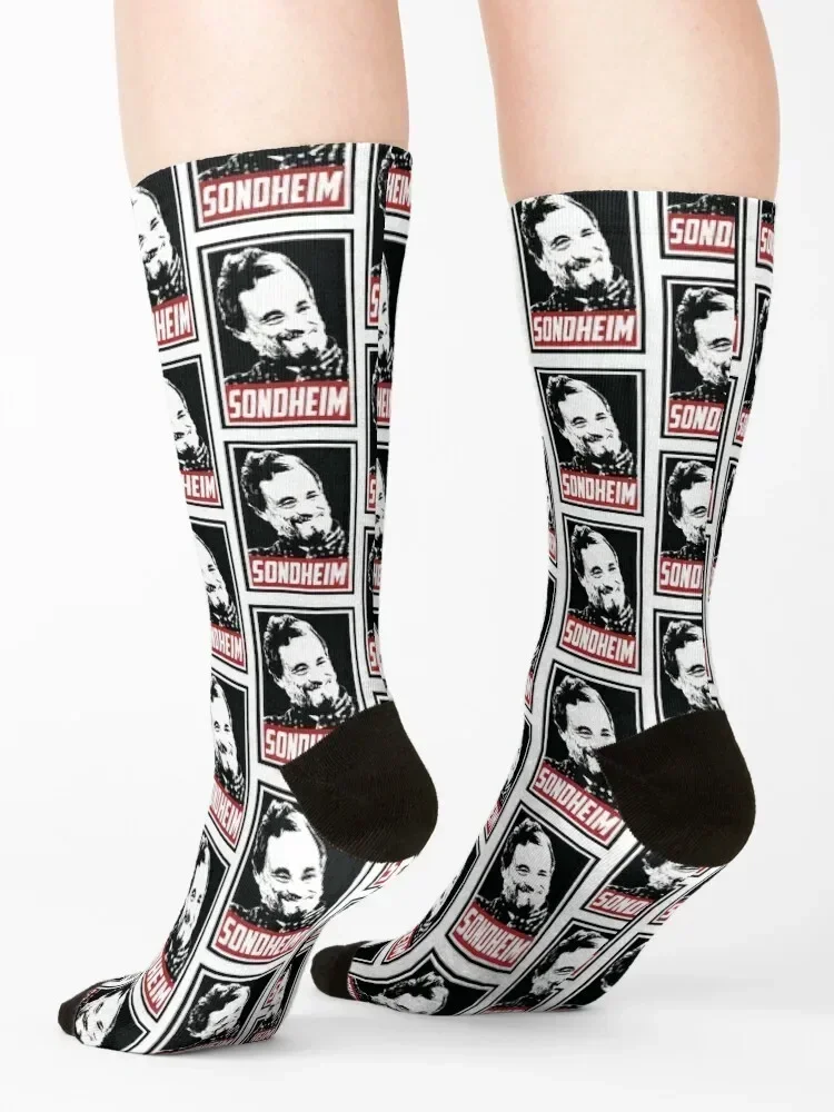 Stephen Sondheim [Fairey] Socks essential loose valentine gift ideas aesthetic Men Socks Women's