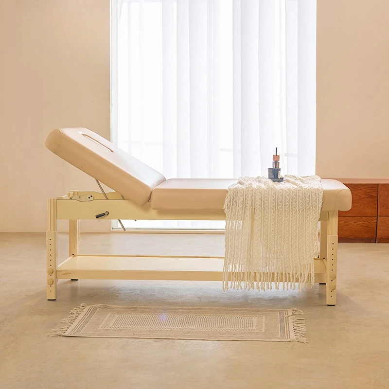 The massage has backrest massage special beauty b for beauty salons, physiotherapy bed, and a bone-settin 3