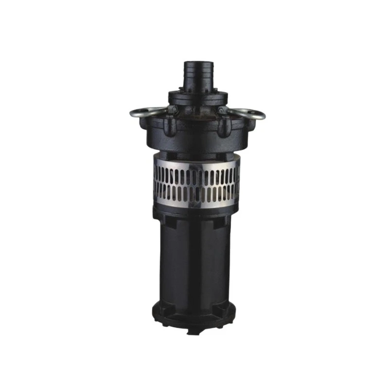 Oil-immersed submersible pump for farmland irrigation Large flow and large diameter three-phase pumping pump High lift