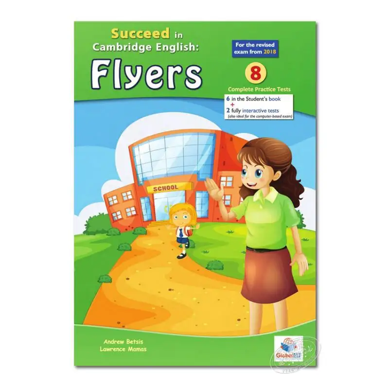 Flyers Pack Succeed In Flyers  2018 Format  8 TESTS   IFly  Students Books With Audio CD  Answer Key 9781781645888