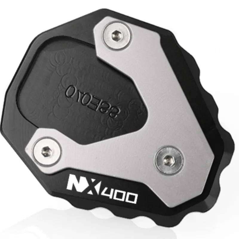 FOR HONDA NX400/500 NX400 NX500 2023-2026 NX 500 Side Stand Enlarge Pad Kickstand Support Extension Plate Motorcycle Accessories