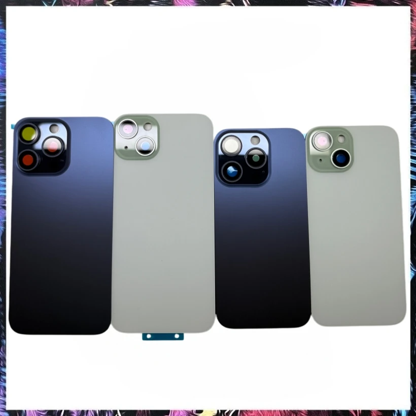 1 szt. Tylna szybka z magnesem do iPhone 16 15 Pro Max 14PLUS, części do naprawy obudowy, tylna szybka — zdjęcie produktu 3