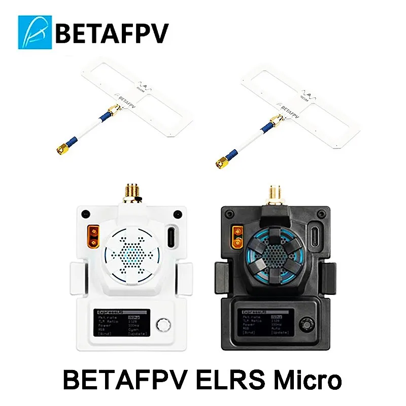 BETAFPV ELRS Micro TX Module 915MHZ 2.4G OLED Screen High Refresh Rate Cooling Fan Micro Module Bay for TBS Mambo FRSKY X9D