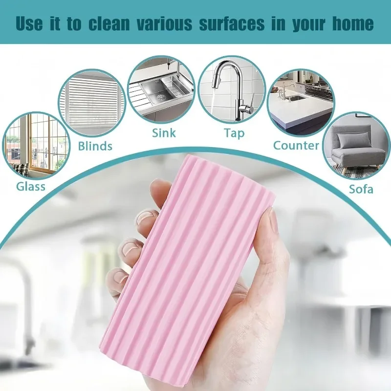 Magical Dust Cleaning Sponges PVA Strong Absorbent Sponge Wipe Dust Removal Rags Railings Mirrors Window Car Cleaning Supplies