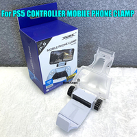 For PS5 Gamepad Controller Smart Phone Cellphone Mount Holder Support Clamp Clip Stand Phone Game For Playstation 5 Accessories