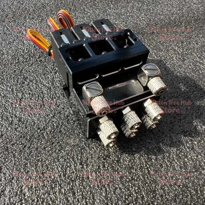 Metal Hydraulic Reversing Valve 3-way Hydraulic Valve Suitable 1/12 1/14 RC Hydraulic Excavator Loader Model Upgrade Accessories