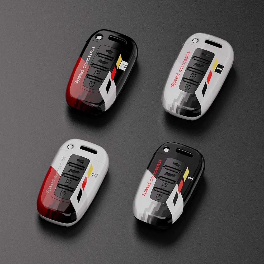Graffiti Car Key Case For Hyundai IX35 Elantra Sonata 8 9 For Kia Sportage K5 K2 Sorento Optima Forte 2015 2016 2013 2014 2012 2