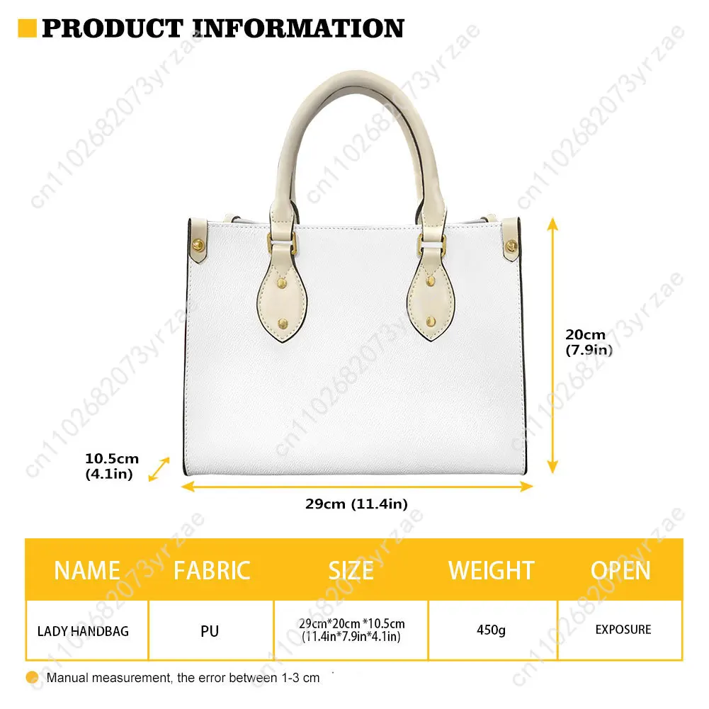 Saxon Band Handbag Mens Womens Fashion Personalized Tote Bag Shoulder Bag Business Commuter Leather Purse Customize Print Bags
