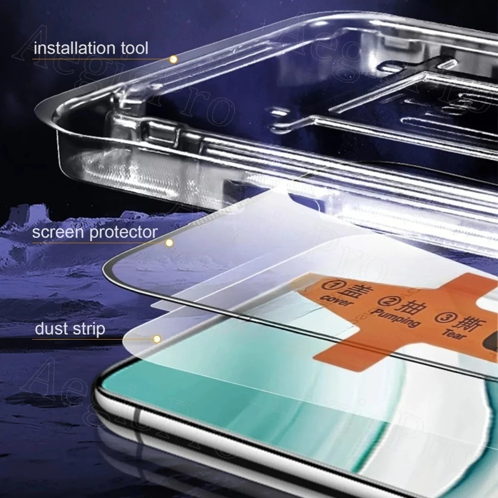 2Pcs HD Screen Protector Tempered Glass for OnePlus 15 11 ACE6t 13T 13R 12R 11R Pro Full-Cover Glossy Finish Shatterproof Glass view 5