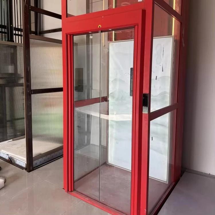 New Home Hydraulic Stair Lift Elevator Mobile App Control Steel Construction 400kg Load Capacity for 2-3 Floors House Made China
