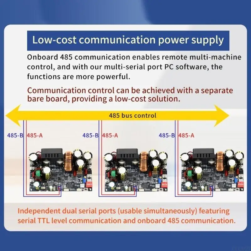 B03F Direct Current Power Supply Module Unit with Constant Voltages and Current 125V 2000W Output for Advanced Circuitry Work