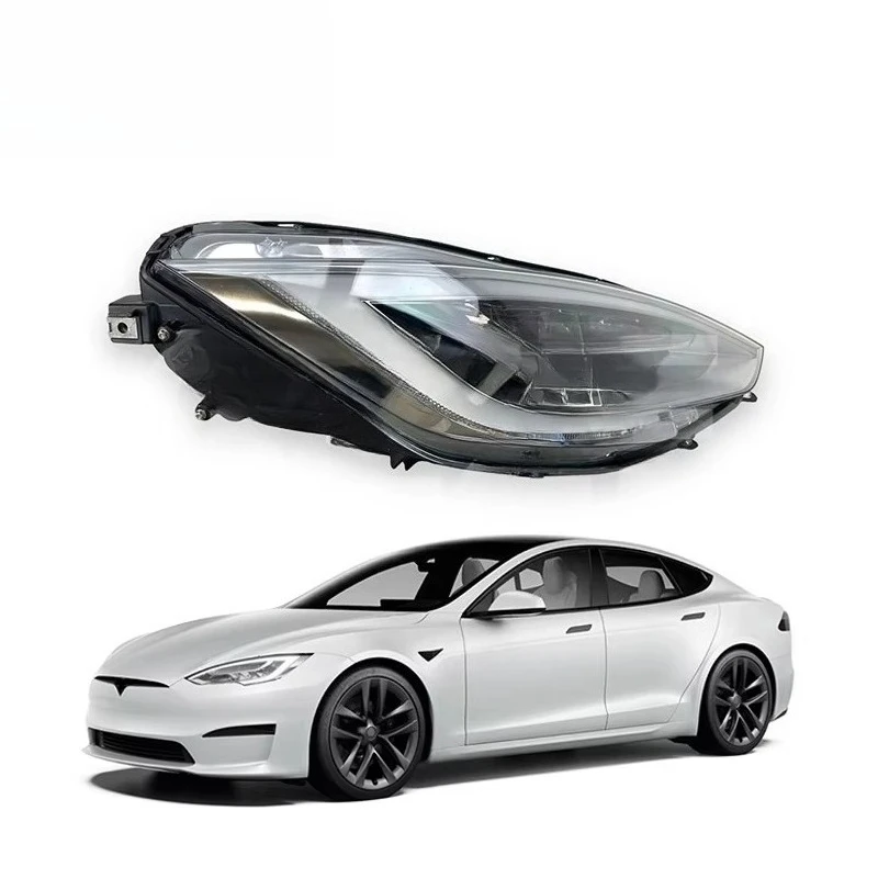 JIFUQI Car Accessories Auto Parts for 2016-2021 MODEL S RIGHT HEADLIGHT up LEVEL PASSENGER LED LAMP 1053571-00-F OEM