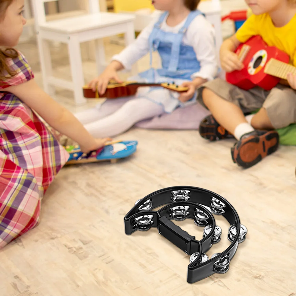 

2Pcs Hand Bell Musical Instruments Handheld Baby Bells Party Percussion Music Instruments Hand Bells Music Instrument