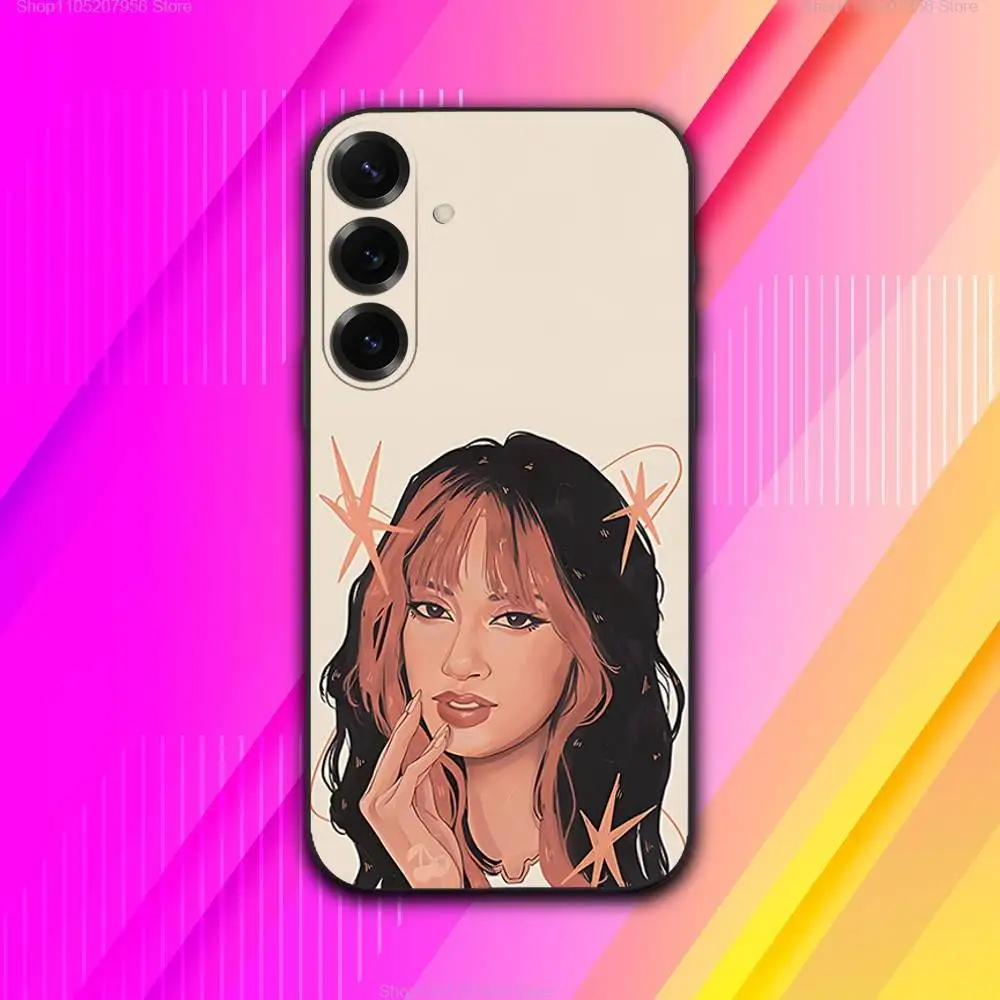 M-Megan Gnarly  M-Meiyok For Samsung A 73,72,71,53,52,51,41,40,30,22,21,13,12,Note 20,10,9 Ultra Pro 5G Black Soft Phone Case