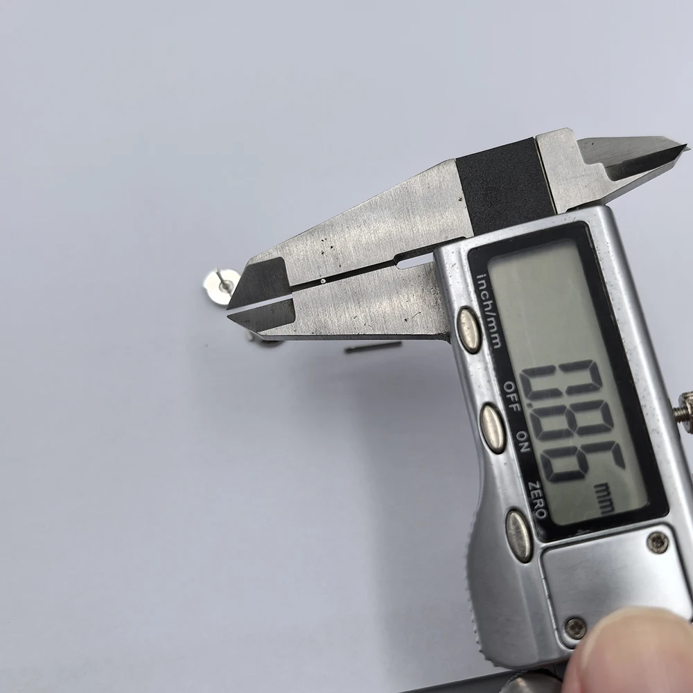 Sinya Solid Platinum Jewelry Findings Accessories PT950 Stamp Pure Real White Gold Stud Earring Disk Plate Stopper Lock Back