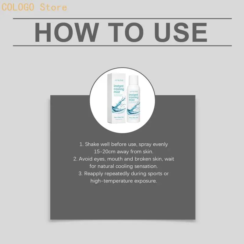 Portable Face and Body Cooling Bottle for Use Away From Work or Travel D0LD