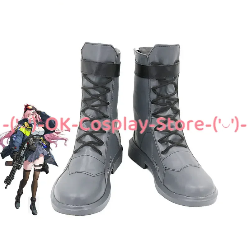 SIG MCX-zapatos de Cosplay para niñas, zapatos de PU hechos a medida, utilería para Halloween, Carnaval