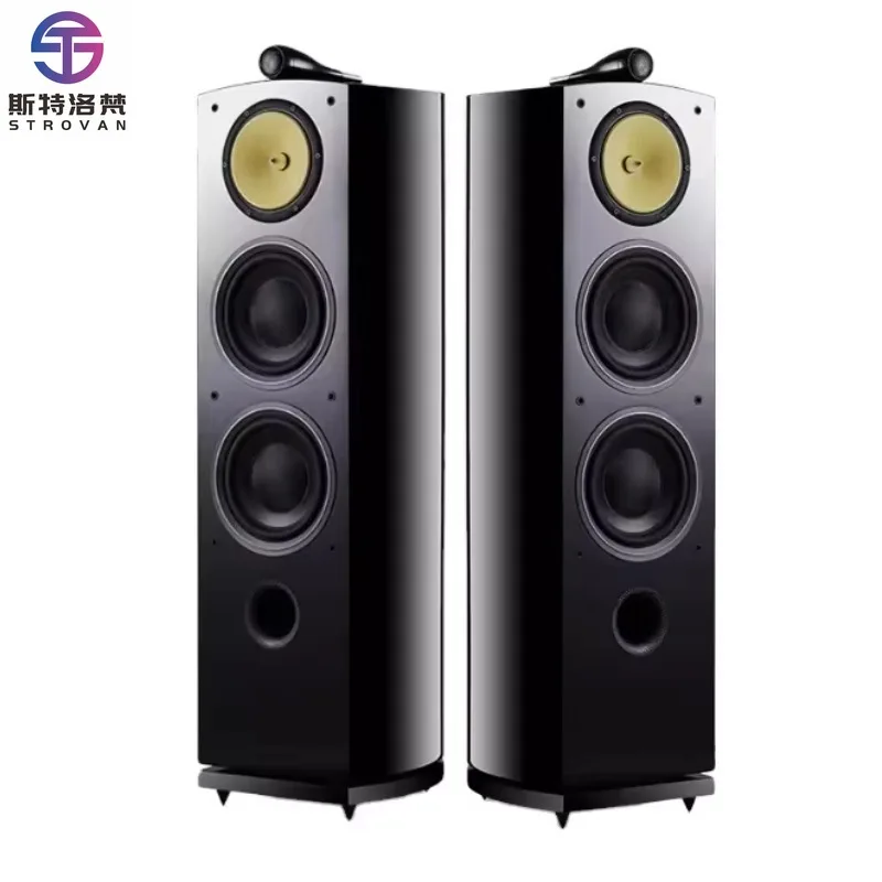 

WZ-801 Floor Speaker Tower Speaker Wooden Case Passive None-Battery Lossless