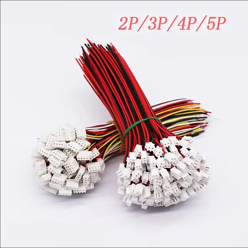 Teminal Line Small Mini PH2.54 XH2.54 2 3 4 5 6 7 8 9 10 14 16 Pin Male  Plug Jack Connector Cable30/50cm Line Electronic Wire