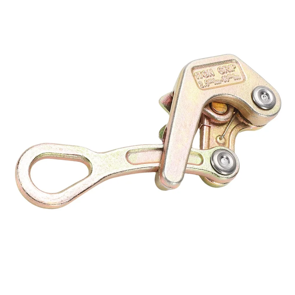 1 Ton Capacity Wire Gripper Tool Portable Design Multifunctional Use Rope Jaw Puller Heavy-Duty Construction
