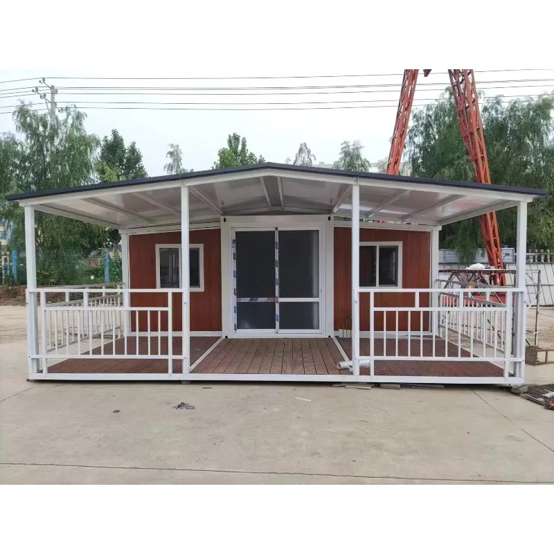 منزل حاوية فولاذي قابل للتوسيع بطول 20 قدمًا مع ثلاثة غرف نوم منزل جاهز في أستراليا ميزون قابل للتمديد مع الحمام والمطبخ #1