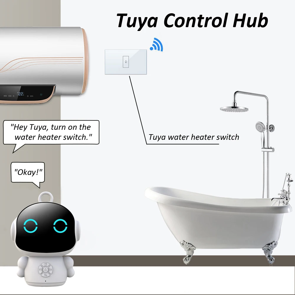 Tuya Smart AI Robot WiFi ألعاب التعليم المبكر للأطفال التعرف على الكلام وآلة التعلم التعليمية التفاعلية الصوتية