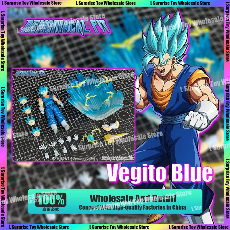 

Demoniacal Fit Dragon Ball Z Super Saiyan God Vegito Vegetto Blue Anime Action Figure Figurine Model Kids Toys Gifts Pre-order