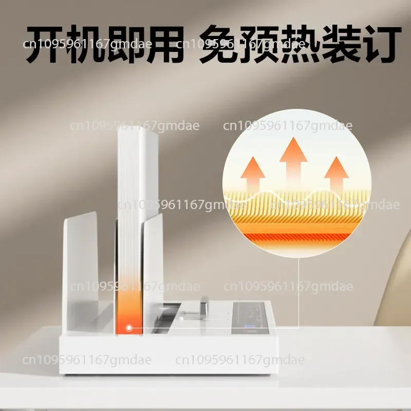 Automatic Hot Melt Binding Machine Wireless Glue Binding Machine Small Document Tender Contract Envelope Binding