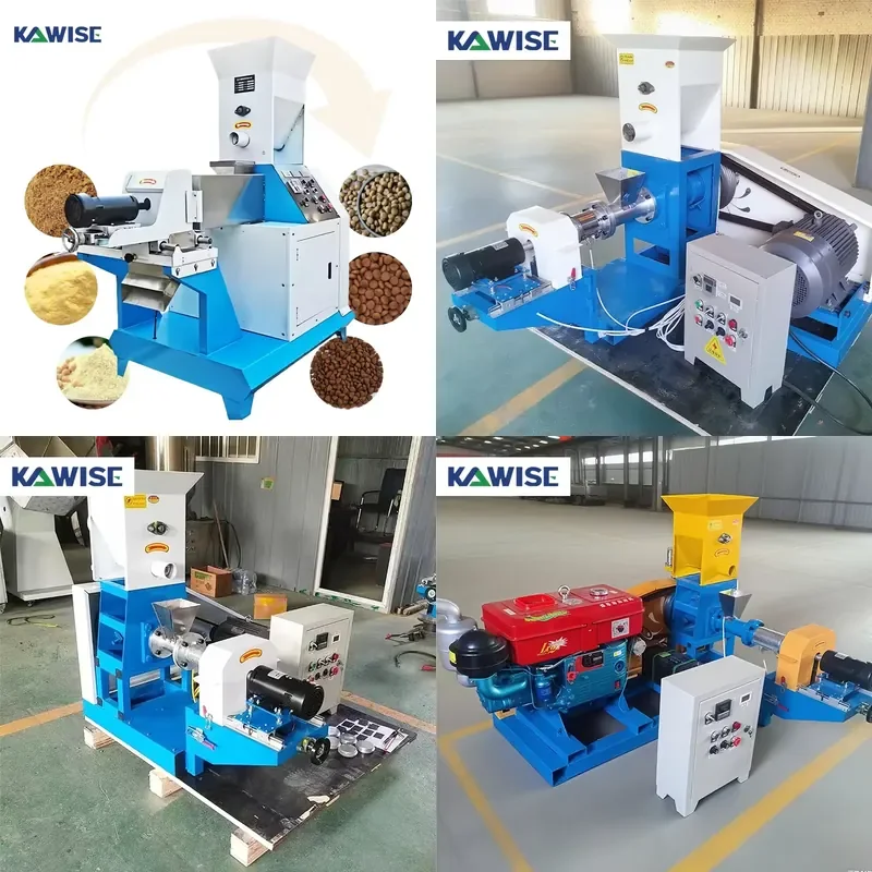 

Fish Feed Extruder Machine for Floating Feed Pellets Electric Power Aquaculture Farm Feed Production Equipment