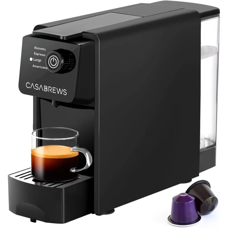 

Espresso Machine for Nespresso Original Pods, 20 Bar Coffee Machine with 4 Brewing Modes and 21 oz Removable Water Tank