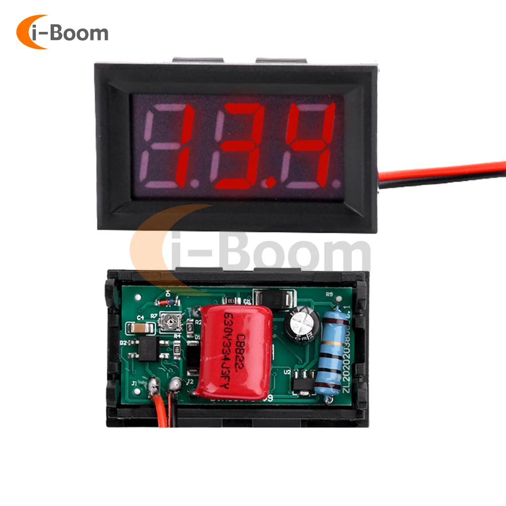 AC110V 220V LED Digital Voltmeter Voltage Measuring Instrument Volt Meter High Precision 0.56 Inch Voltage Monitoring