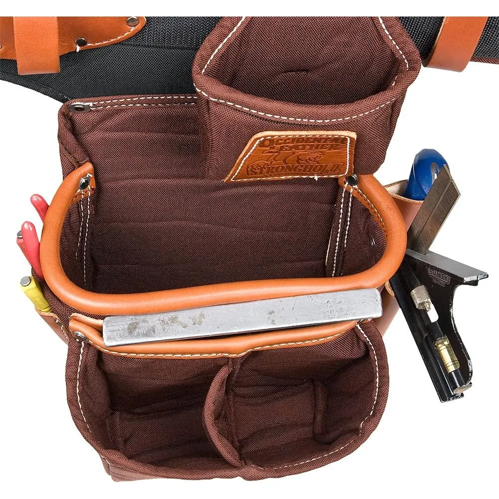 Leather 9855 Adjust-to-Fit Fat, Tool Bag, Waist Bag