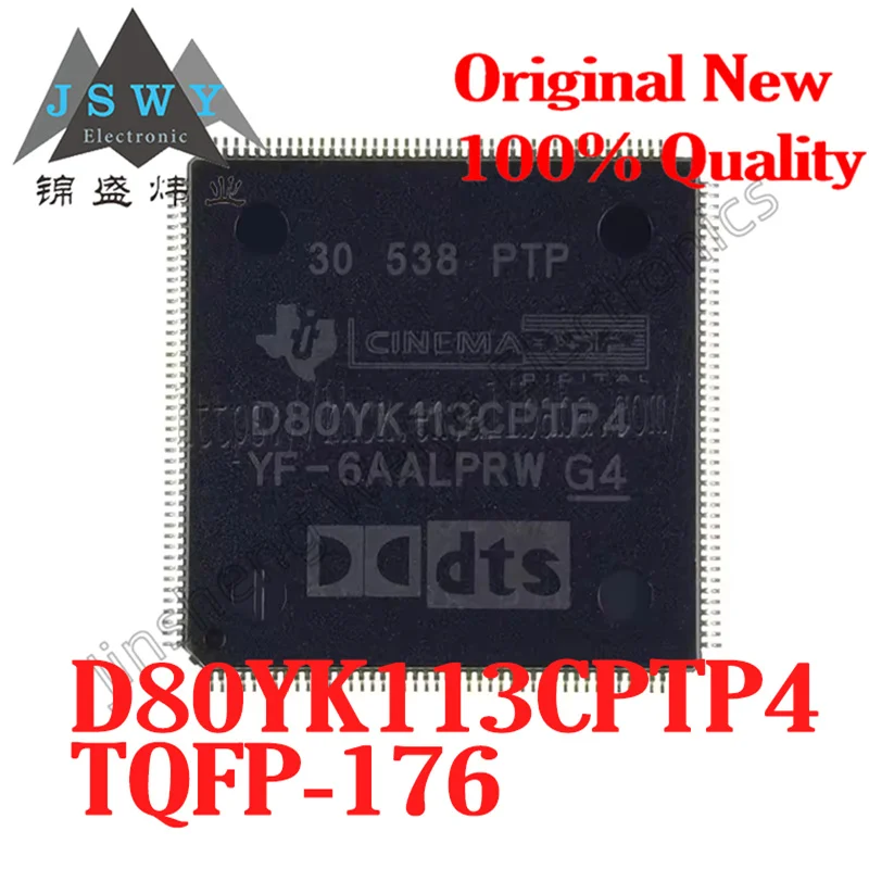 

(1pcs) D80YK113CPTP4 QFP-176 New Original Spot Digital Signal Processor Chip Fast Delivery