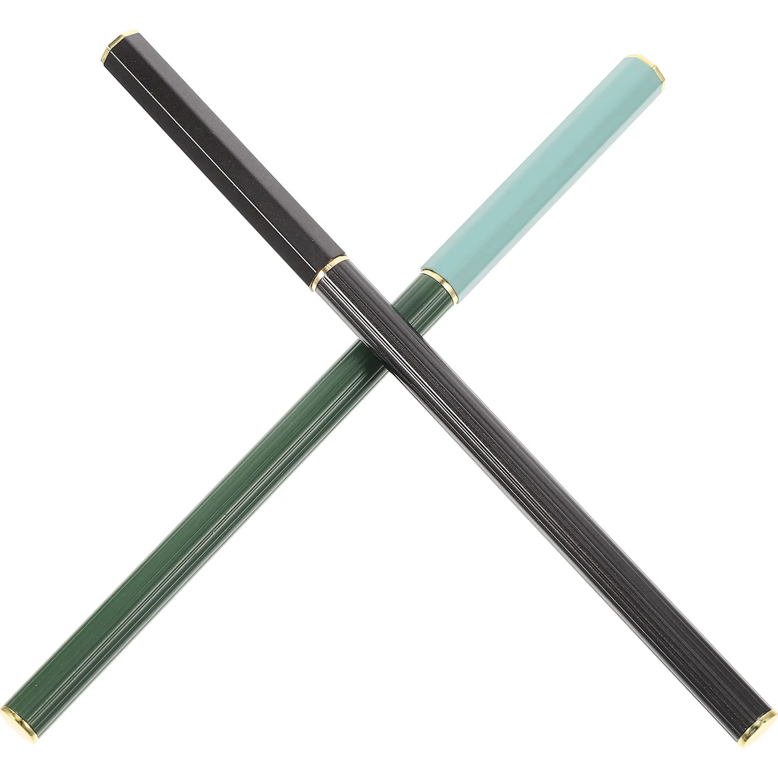 2 قطعة قلم فرشاة مادة ممتازة كتابة سلسة لا تساقط الشعر لرسم الخط ألوان مائية أداة محمولة فنية #6