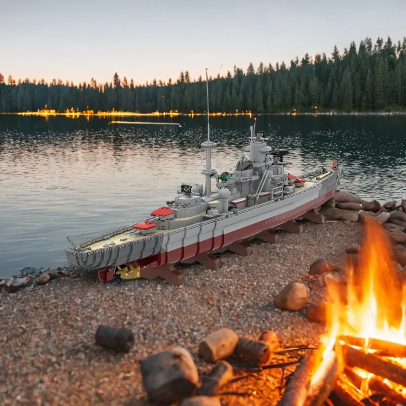 

4905 шт. строительные блоки Moc по индивидуальному заказу Prinz Eugen Cruiser, креативное мастерство для детей и коллекционеров, лучшее