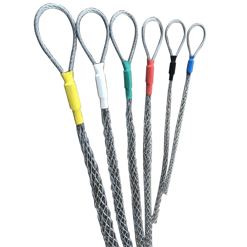 Bộ kéo lưới kim loại Bộ dụng cụ kéo cáp kéo Grip Sock Dây lưới mắt linh hoạt Chống gỉ