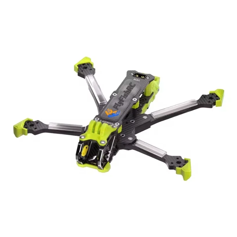FlyFishRC Volador II VD5 V2 Deadcat FPV T700 5-inch framekit compatibel met DJI O4 Air Unit voor RC FPV Cinematic Drone