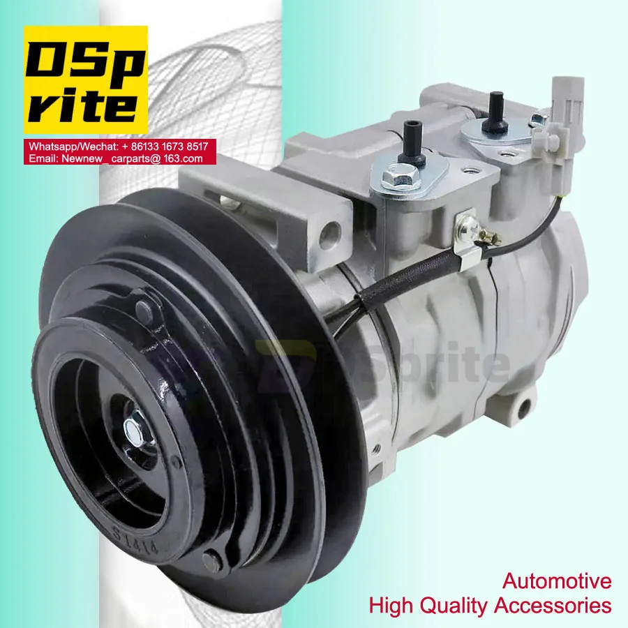 

10S13C AC Air Conditioner Compressor For HINO RANGER 238 258 268 338 7.7L TRUCK 88310E0110 88310-1740 447220-4442 447180-2910