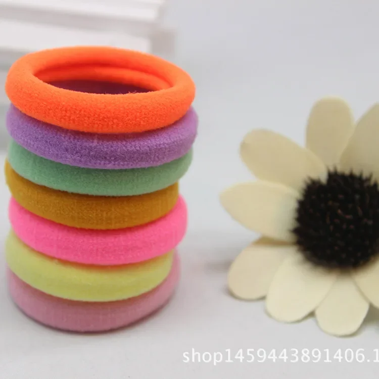 wholesale 20 Pcs/LOT hair accessories FOR girls and kids RUBBER BANDS BLACK color  2018 The ponytail holder Elastic Hair Bands