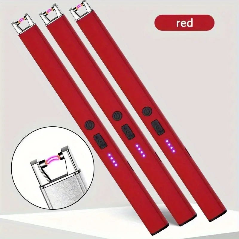 3/1 Winddichte elektronische aansteker USB oplaadbare boogaansteker met veiligheidsvergrendeling Draagbare keuken Outdoor BBQ Camping Tool