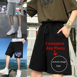 New Summer Shorts Men Running Sport Shorts for Men Loose Casual custom Printed logo Clothing Outdoors Fitness Beach Short