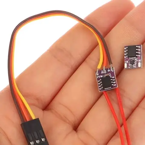 Controlador electrónico de velocidad 1S 1.8A, Motor de copa hueca ESC cepillado de doble vía, Mini vía cepillada para DIY, modelo RC, coche, avión, Dron