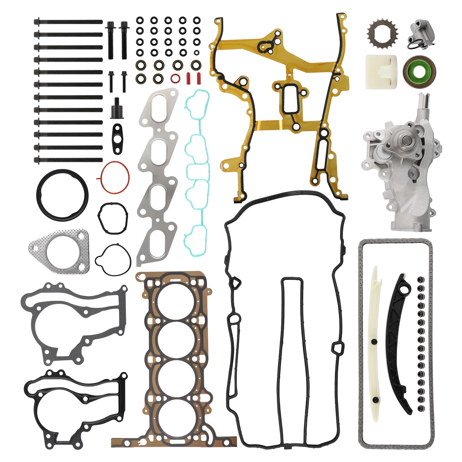 Maxpeedingrods Timing Chain Kit for Buick Encore 1.4L 1364CC 83Cu. In. l4 GAS DOHC Turbocharged  2013-19