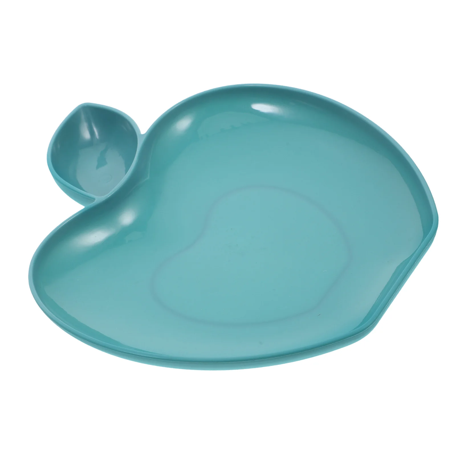 

Plastic Dumpling Plate With Sauce Compartment Dipping Dish For Restaurant Home Use Snack Serving Tray Fired Food Chip Dip
